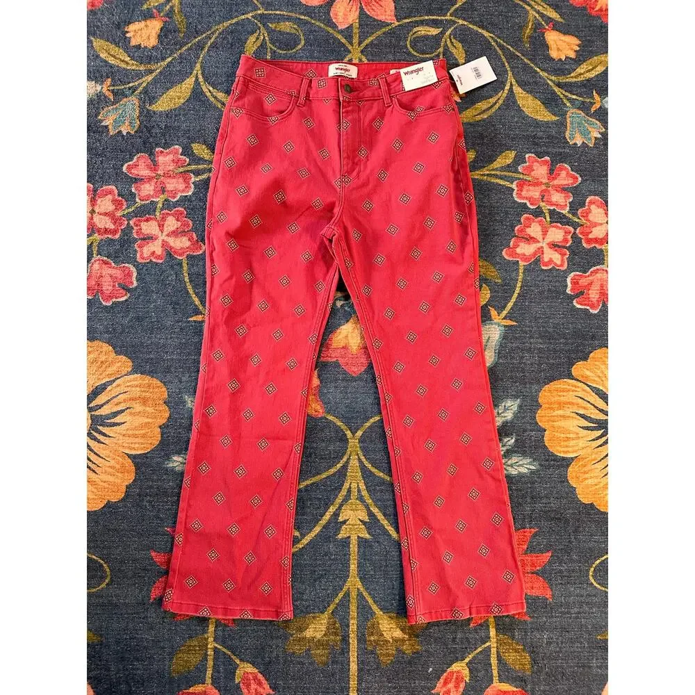 NWT Wrangler High-Rise Bold Boot Jeans Size 31 x 30